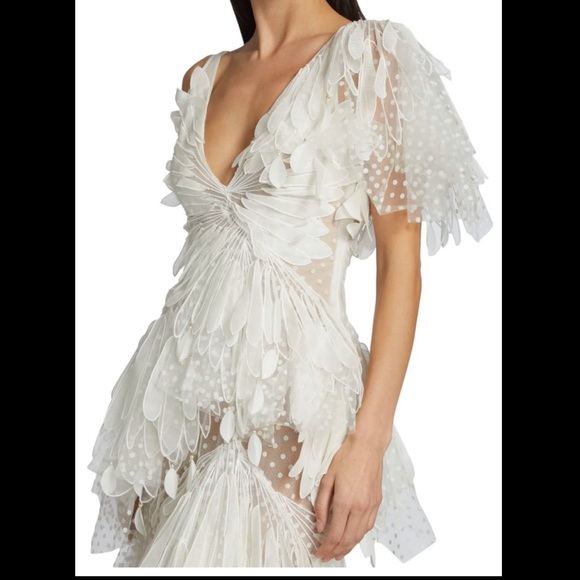 Zimmermann Rhythmic Fluted Gown AU 1 NWT - Picture 3 of 5